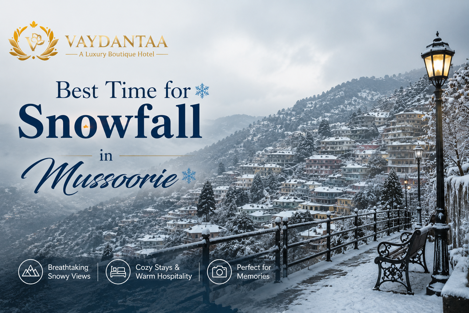 Best Time for Snowfall in Mussoorie