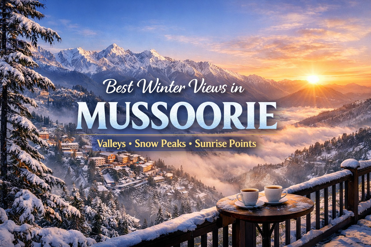 Best Winter Views in Mussoorie
