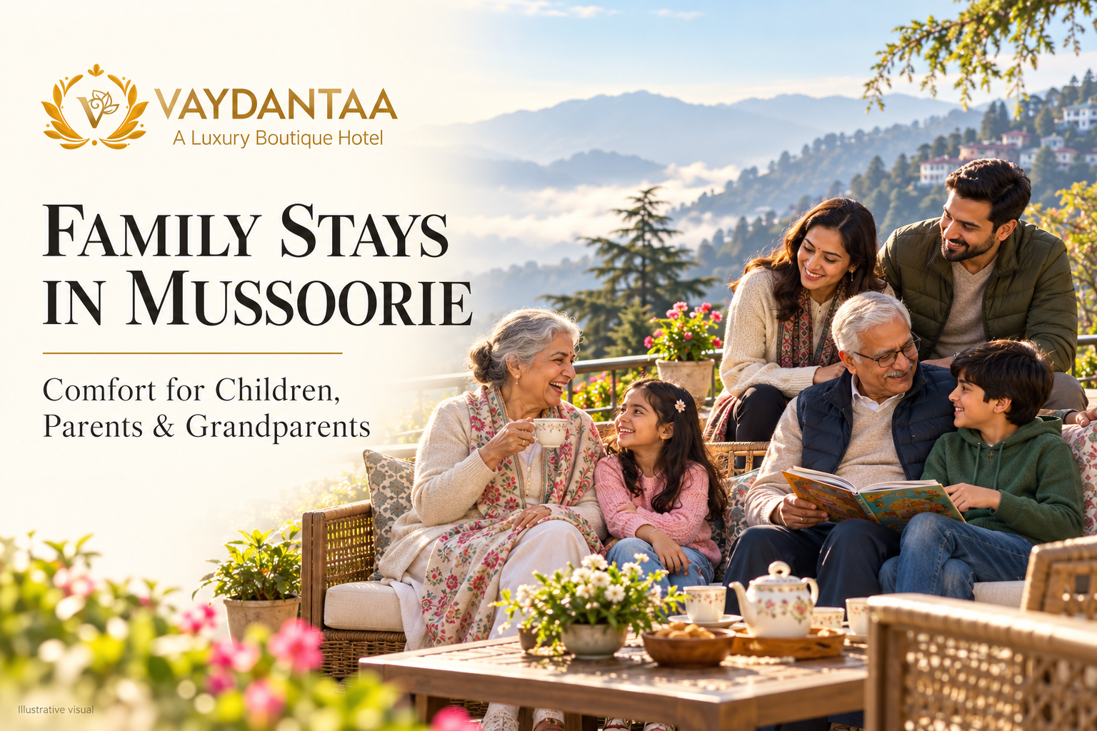 Where Can Families Stay in Mussoorie with Children and Senior Citizens?